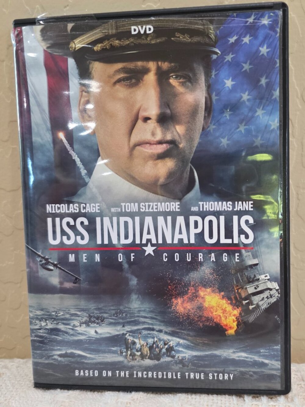 USS Indianapolis: Men of Courage (DVD, 2016)